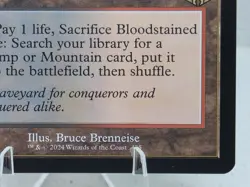 MTG Bloodstained Mire - Retro Frame - MH3 NM - Image 4