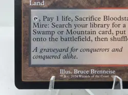 MTG Bloodstained Mire - Retro Frame - MH3 NM - Image 5