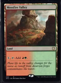 Mossfire Valley 250 Rare Mixed Sets Same Art Magic TCG NM - Image 1