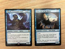 Eligeth & Siani Partners Mono U Scry Commander Edh Deck Mtg Magic The Gathering - Image 1