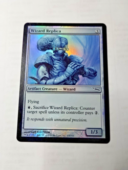 MTG Wizard Replica Mirrodin 275/306 Foil Common - Bit of Edge Wear - See pIcs - Image 1