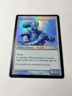 MTG Wizard Replica Mirrodin 275/306 Foil Common - Bit of Edge Wear - See pIcs - Image 2
