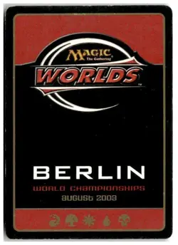 MTG Decree of Justice - 2003 Daniel Zink (SCG) - WCD Heavily Played English - Image 2