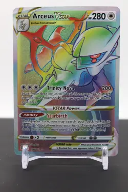 Arceus VSTAR (Secret) (176) 176/172 Holo - Pokemon SWSH09: Brilliant Stars - Image 1