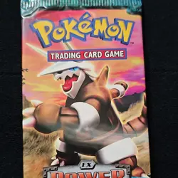 Factory Sealed Pokemon EX Power Keepers Booster Pack Aggron Artwork - Image 1