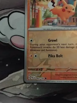 Pokemon TCG Pikachu 062/193 Paldea Evolved Reverse Holo #3 - Image 4