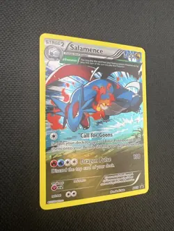 Salamence XY59 XY Black Star promo Pokemon TCG - LP - Image 2