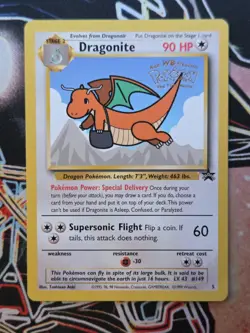 Dragonite Movie Promo 05/53 WOTC Promo MP 1999 Pokemon TCG - Image 1