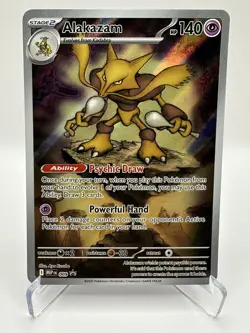 Alakazam 009 Me: Mega Evolution Promo Holo Pokemon Near Mint - Image 1