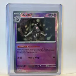 Pokemon Dusclops 036/131 Sv: Prismatic Evolutions Master Ball Pattern Holo NM - Image 1