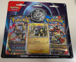 Pokemon Mega Evolution & Phantasmal Flames Raikou Promo 2-pack Blister - SEALED - Image 1