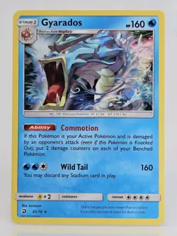 Gyarados 20/70 Holo Rare Pokemon TCG Dragon Majesty - Image 1
