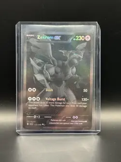 Pokemon Zekrom EX Black Bolt Sir 172/086 NM English - Image 1