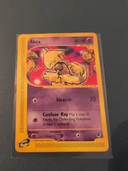 Abra 93/165 Expedition Base Set 1 Regular Common LP Pokemon TCG Card - Image 1