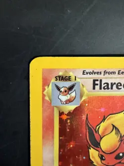 Pokemon TCG Flareon 3/64 Jungle Holo Rare Unlimited Stage 1 70 HP 1999 Wizards - Image 3