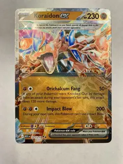 Pokemon TCG Koraidon EX Ascended Heroes 121/217 Near Mint - Image 1