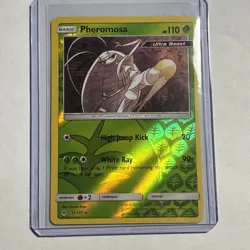 Pheromosa 11/131 Rev Reverse Holo SM Forbidden Light Pokemon NM - Image 1