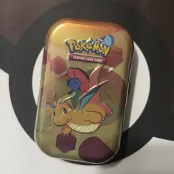 Pokemon 151 Mini Tin SEALED Dragonite Artwork - Image 1