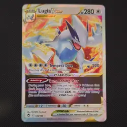 Pokemon Lugia VSTAR Rare 139/195 Silver Tempest EN - Image 1