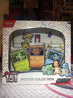 Pokemon Scarlet & Violet 151 - Poster Collection Box - 3 Packs 820650853166 - Image 1