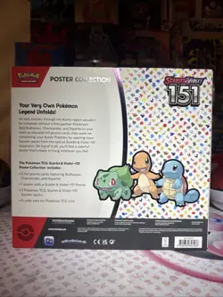Pokemon Scarlet & Violet 151 - Poster Collection Box - 3 Packs 820650853166 - Image 2