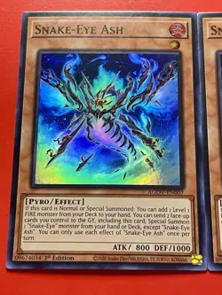 3x Snake-Eye Ash | AGOV-EN007 | Super Rares | LP | 1st Edition | YuGiOh! - Image 3