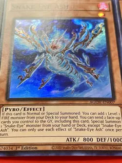 3x Snake-Eye Ash | AGOV-EN007 | Super Rares | LP | 1st Edition | YuGiOh! - Image 4