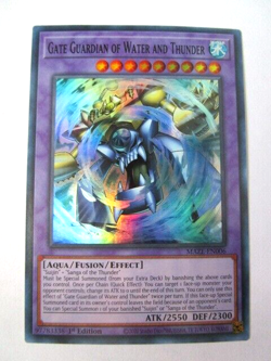 Yugioh! Gate Guardians Of Water and Thu Maze-En006 Super Rare 1st Ed Near Mint!! - Image 1