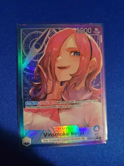 One Piece Wings Of The Captain "Vinsmoke Reiju" OP06-042 Leader Alt Art English - Image 1