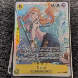 Bandai One Piece Card Game EB03-053 Nami SR Lot of 4 Cards - Image 2