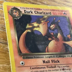 Dark Charizard 21/82 2000 Team Rocket Pokemon Card Non-Holo Vintage WotC - Image 5