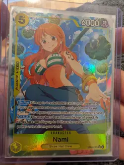 Bandai Nami EB03-053 SR Special Holo Extra Booster One Piece Heroines CCG Card - Image 1