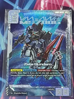 Gundam Card Game Zeta Gundam GD02-069 Newtype challenge 2 winners promo - Image 1