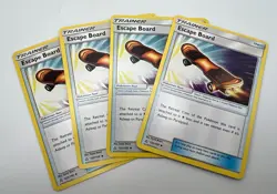 Escape Board 122/156 4x x4 Pokemon Card 2018 Sun & Moon Ultra Prism Playset LP - Image 1
