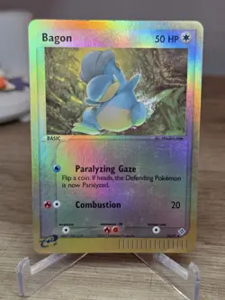 Bagon 23/97 Reverse Holo - EX Dragon Set - Pokemon Ereader Card - Image 1