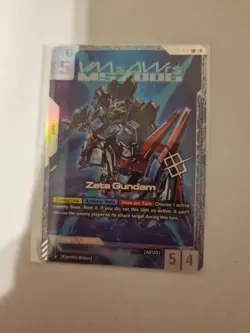 Zeta Gundam Newtype Challenge 2 Gundam Card Game Winner Promo English Sealed NM - Image 2