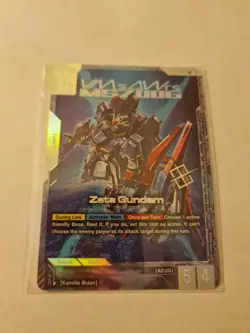 Zeta Gundam Newtype Challenge 2 Gundam Card Game Winner Promo English Sealed NM - Image 3