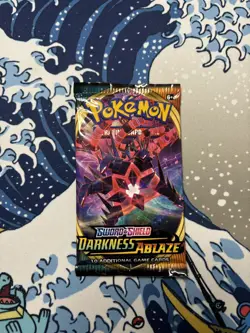 4 x Darkness Ablaze Booster Pack Sword & Shield Sealed Pokemon Card | English - Image 2