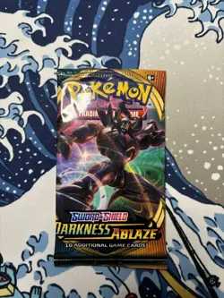 4 x Darkness Ablaze Booster Pack Sword & Shield Sealed Pokemon Card | English - Image 3