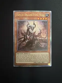 Primite Dragon Ether Beryl Quarter Century Secret Rare Card SUDA-EN015 MINT - Image 1