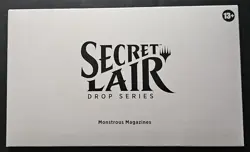 MTG Secret Lair Monstrous Magazines Non-Foil Edition SEALED - Image 1