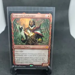 Cemetery Gatekeeper *SHOWCASE* Crimson Vow Magic MTG - Image 1