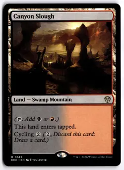 Canyon Slough NM ECC Commander: Lorwyn Eclipsed MTG - Image 1