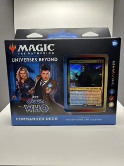 Timey-Wimey Magic The Gathering Universes Beyond Doctor Who Commander Deck New - Image 1