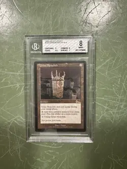 MTG Graded Grim Monolith. - Image 1