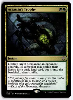 Assassin's Trophy NM ECC Commander: Lorwyn Eclipsed MTG - Image 1