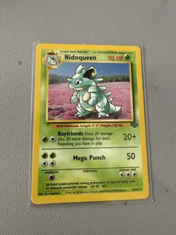 Pokemon Nidoqueen Jungle Rare 23/64 Regular Unlimited English 1999 - Image 1