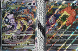 Charizard VSTAR SWSH262 & Mewtwo GG44/GG70 LP Pokemon Black Star Promo - Image 2