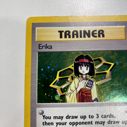 Erika 016/132 Gym Heroes Holo LP - Pokemon Trading Card Game - Image 4
