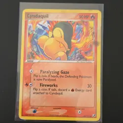 Pokemon TCG Cyndaquil 54/115 EX Unseen Forces Basic 50HP Common Regular - Image 1